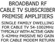 title broadband sub premise amp