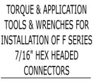 Banner Torque & installation tools